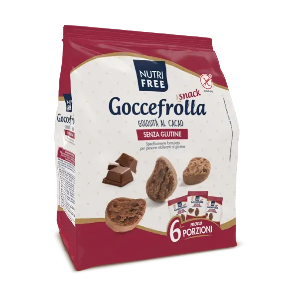 Nutrisi Goccefrolla snack cacao 6 monoporzioni