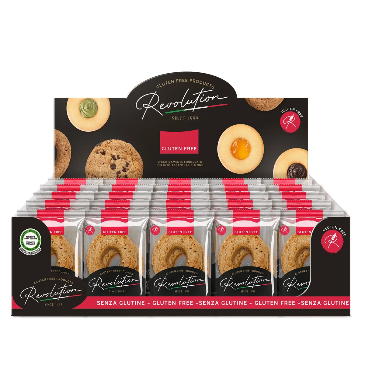 Revolution Food Granbiscotto biscotto senza glutine 20 g
