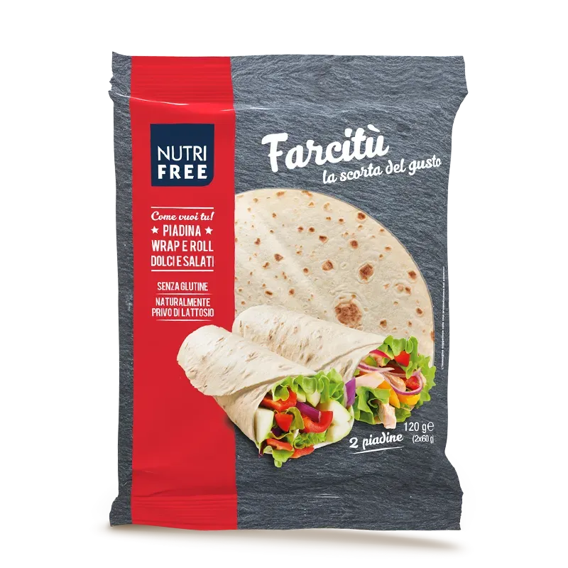 Nutrifree Farcitu piadina senza glutine wrap
