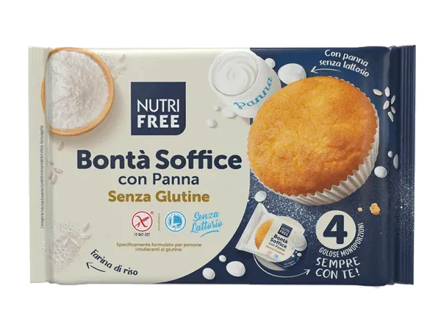 Nutrisi Bontà Soffice mini tortina panna