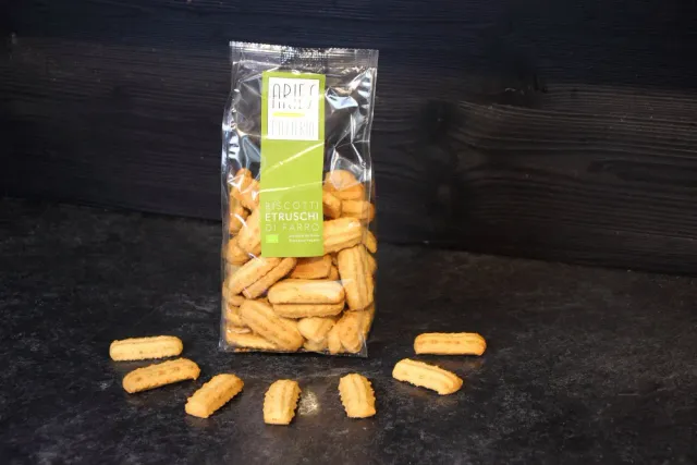 Aries pasteria Biscotti etruschi farro senza zucchero 400g