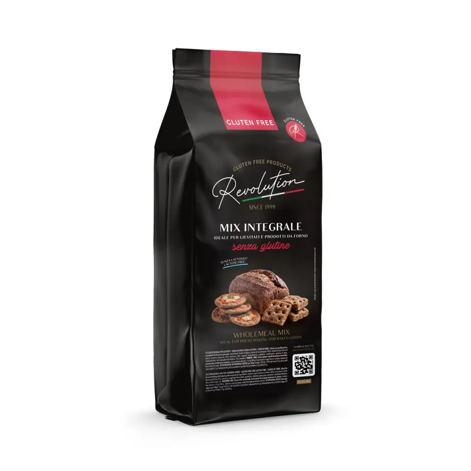 Revolution Food Mix Integrale Lievitati Senza Glutine 1kg