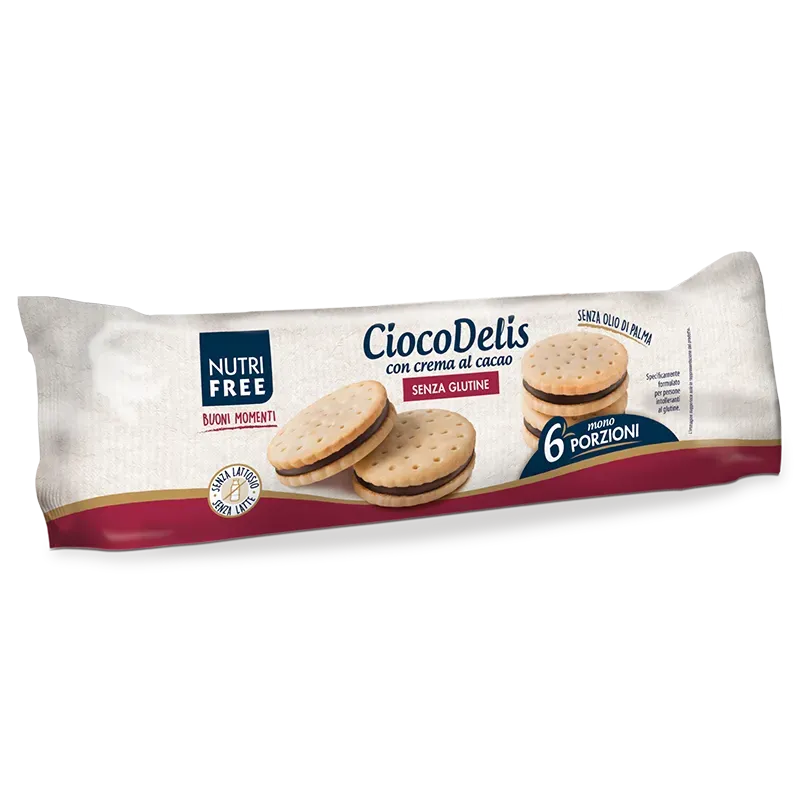 Nutrisi Ciocodelis biscotti farciti 6 monoporzioni