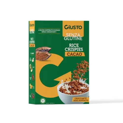 Giusto rice crispies miele cereali riso senza glutine