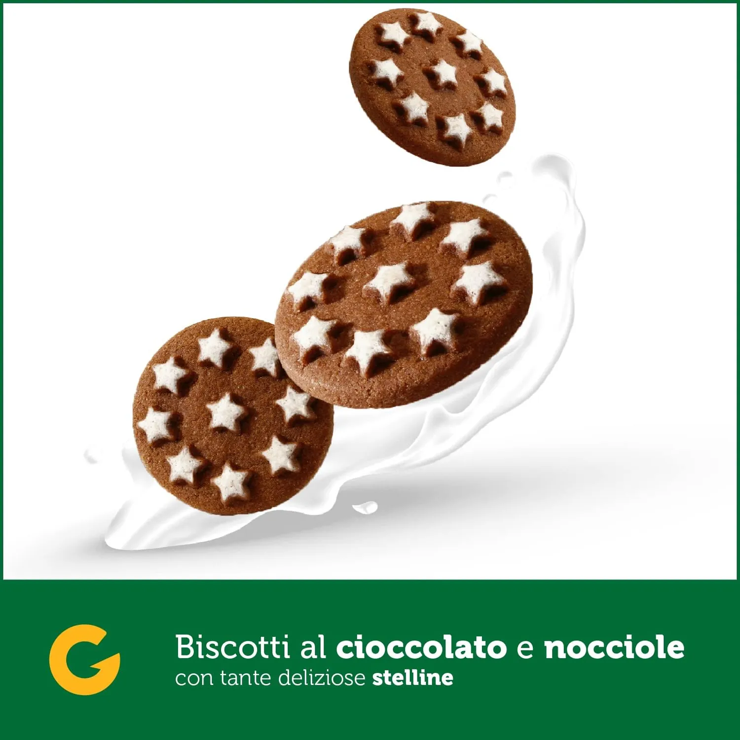 Giusto Comete Biscotti Cioccolato 200 g senza glutine