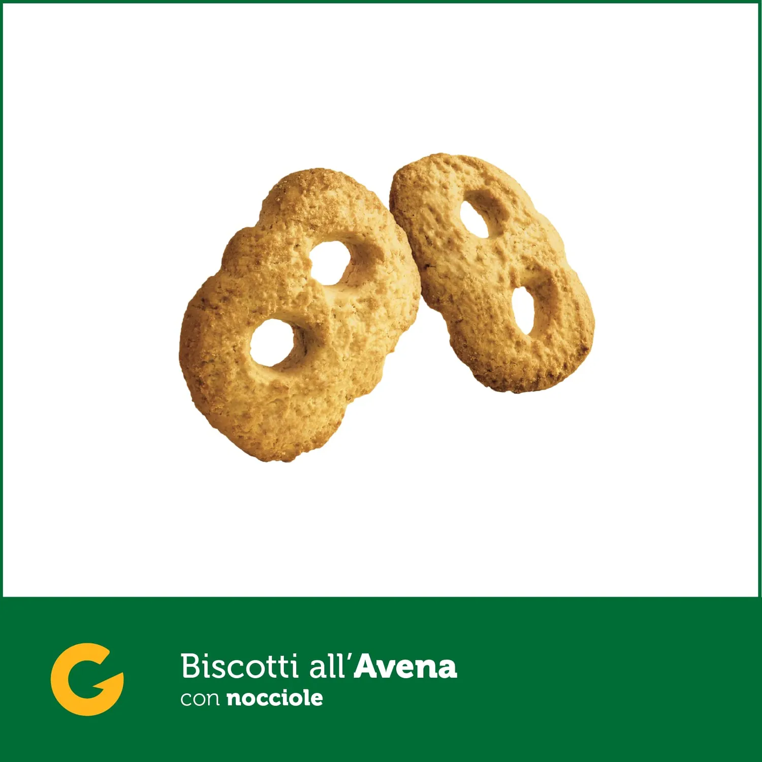 Giusto Natura biscotti avena nocciole senza glutine 250 g