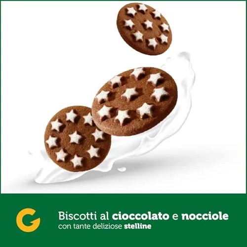 Giusto Comete Biscotti Cioccolato 200 g senza glutine