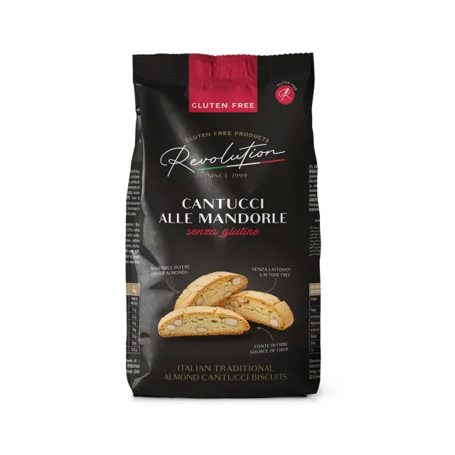 Revolution Food Cantucci alle Mandorle Senza Glutine 150 g toscani