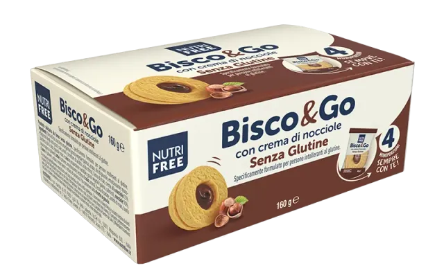Nutrisi Bisco&Go Box crema nocciole 160 g