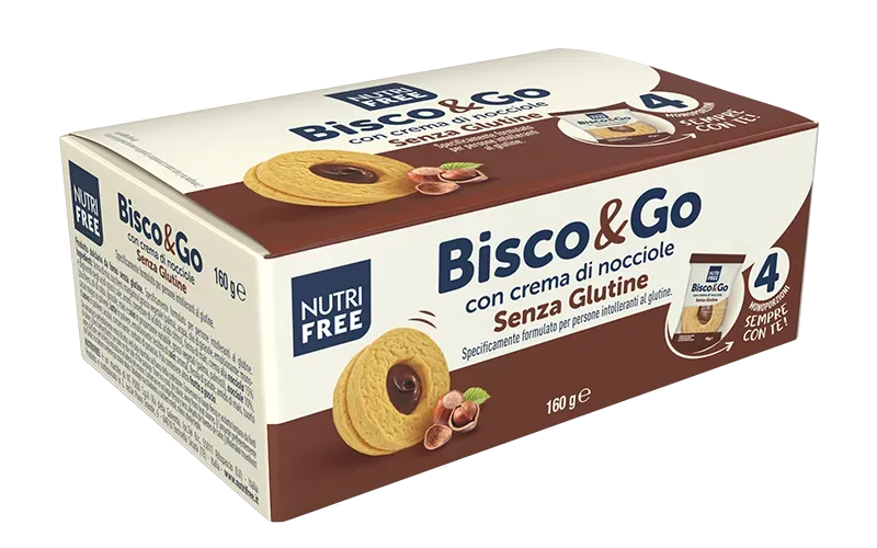 Nutrisi Bisco&Go Box crema nocciole 160 g