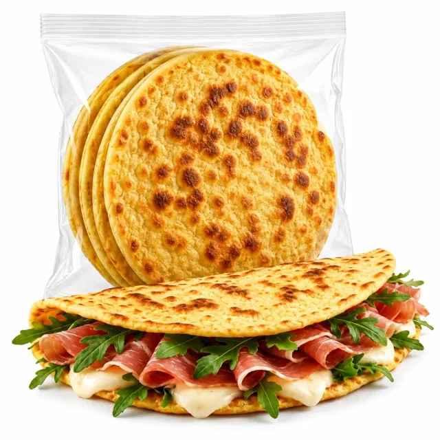 Keto 01 Carb Piadina Keto 3x75g senza glutine 1g carb