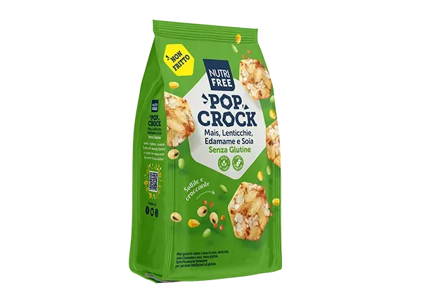 Nutrisi Pop Crock Mais snack senza glutine non fritto