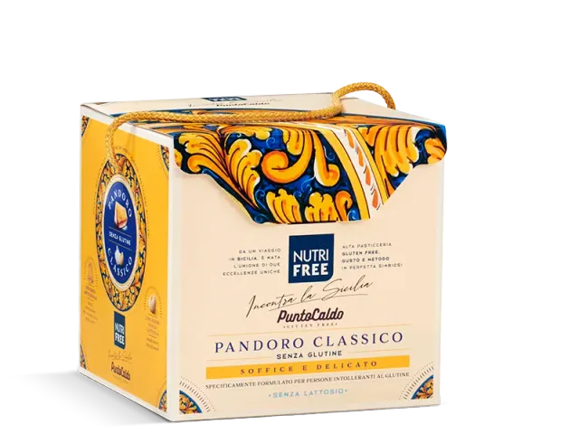 Nutrisi Pandoro Classico pandoro senza glutine e lattosio