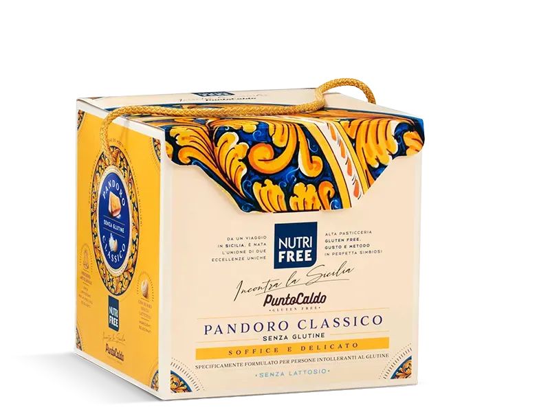 Nutrisi Pandoro Classico pandoro senza glutine e lattosio
