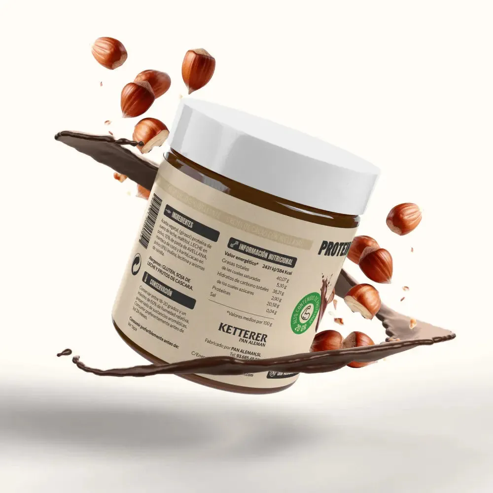 Protein K Crema Cacao Proteica Nocciole 200 g senza zuccheri aggiunti