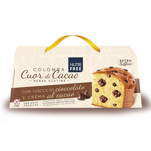 Nutrisi Colomba Cuor di Cacao senza glutine