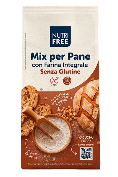 Nutrisi Mix per Pane Integrale senza lattosio
