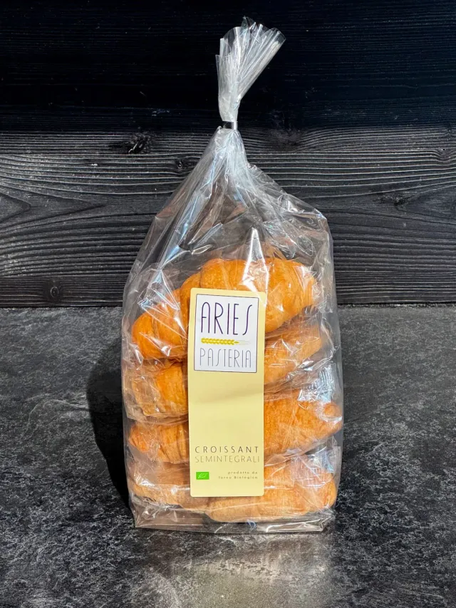 Aries Pasteria croissant semintegrali 180 g al burro