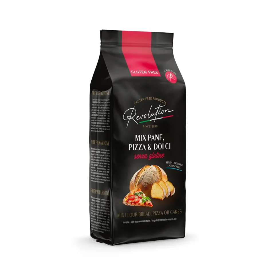 Revolution Food Mix Pane Pizza Dolci senza glutine 1kg