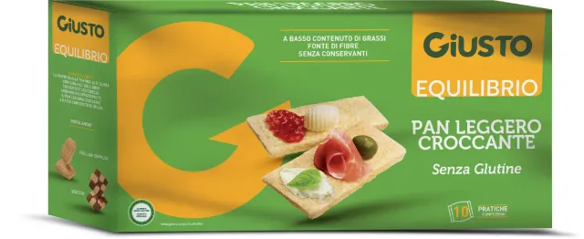 Giusto Pan Leggero Croccante pane senza glutine 250 g