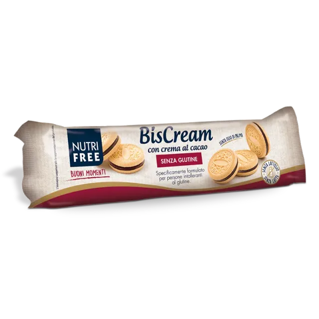 Nutrisi Biscream Crema al Cacao biscotti senza glutine