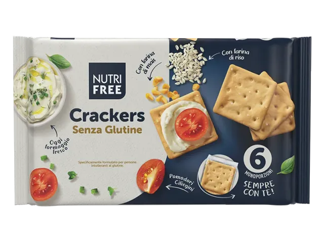 Nutrisi Crackers al Rosmarino senza glutine 6 pezzi