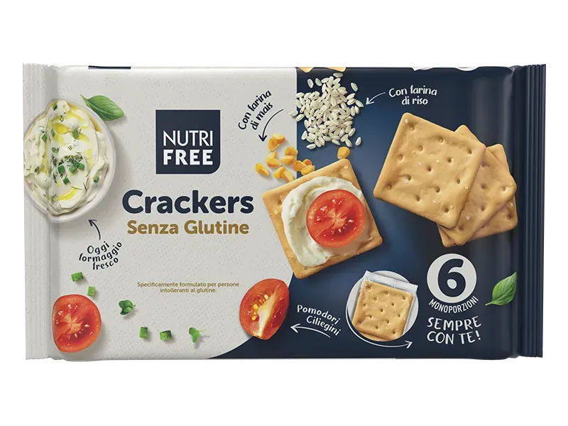 Nutrisi Crackers al Rosmarino senza glutine 6 pezzi