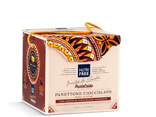 Nutrisi Panettone cioccolato fondente senza glutine
