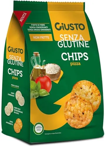 Giusto Chips alla Pizza snack senza glutine 40 g
