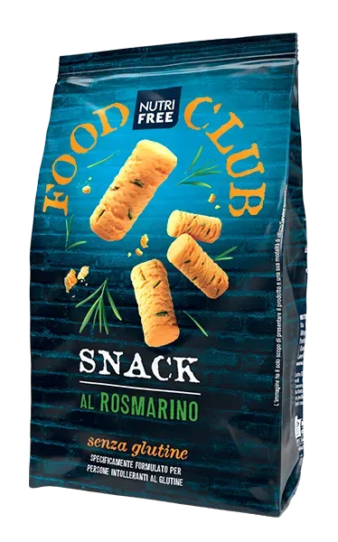 Nutrisi Snack al Rosmarino snack senza glutine aperitivo