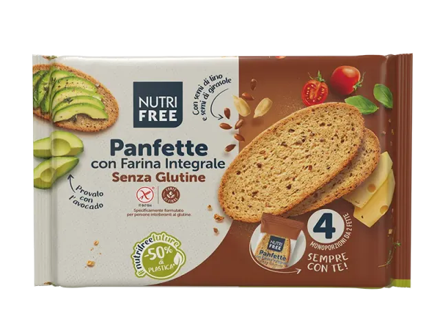 Nutrifree Panfette Integrale pane senza glutine