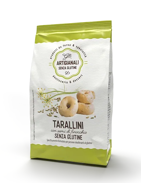Nutrisi Artigianali Tarallini Semi di Finocchio Senza Glutine