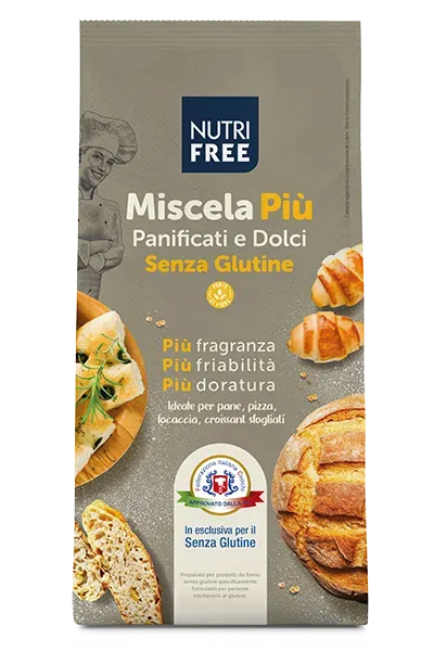 Nutrisi Miscela Più farina senza glutine