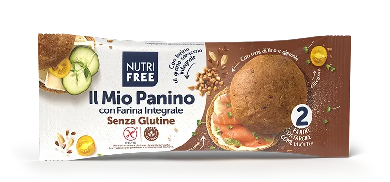 Nutrisi Il Mio Panino integrale senza lattosio