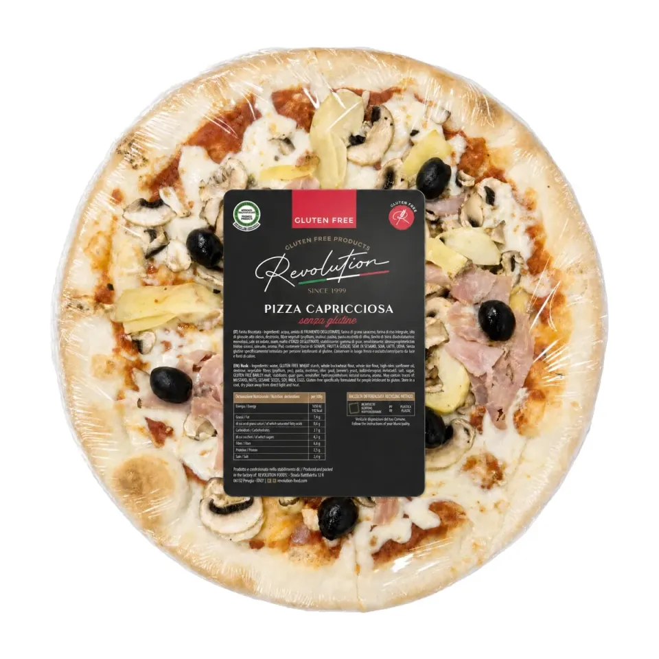 Revolution Food Pizza Capricciosa senza glutine 500g
