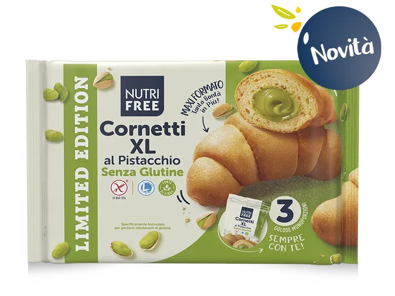 Nutrisi Cornetto XL Pistacchio cornetto 3 pezzi