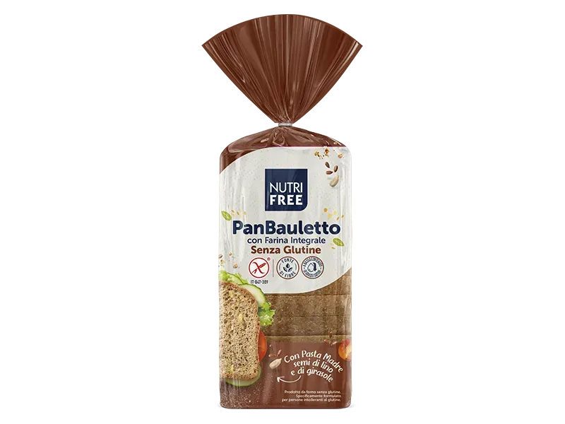 Nutrisi PanBauletto Integrale Senza Glutine per Toast