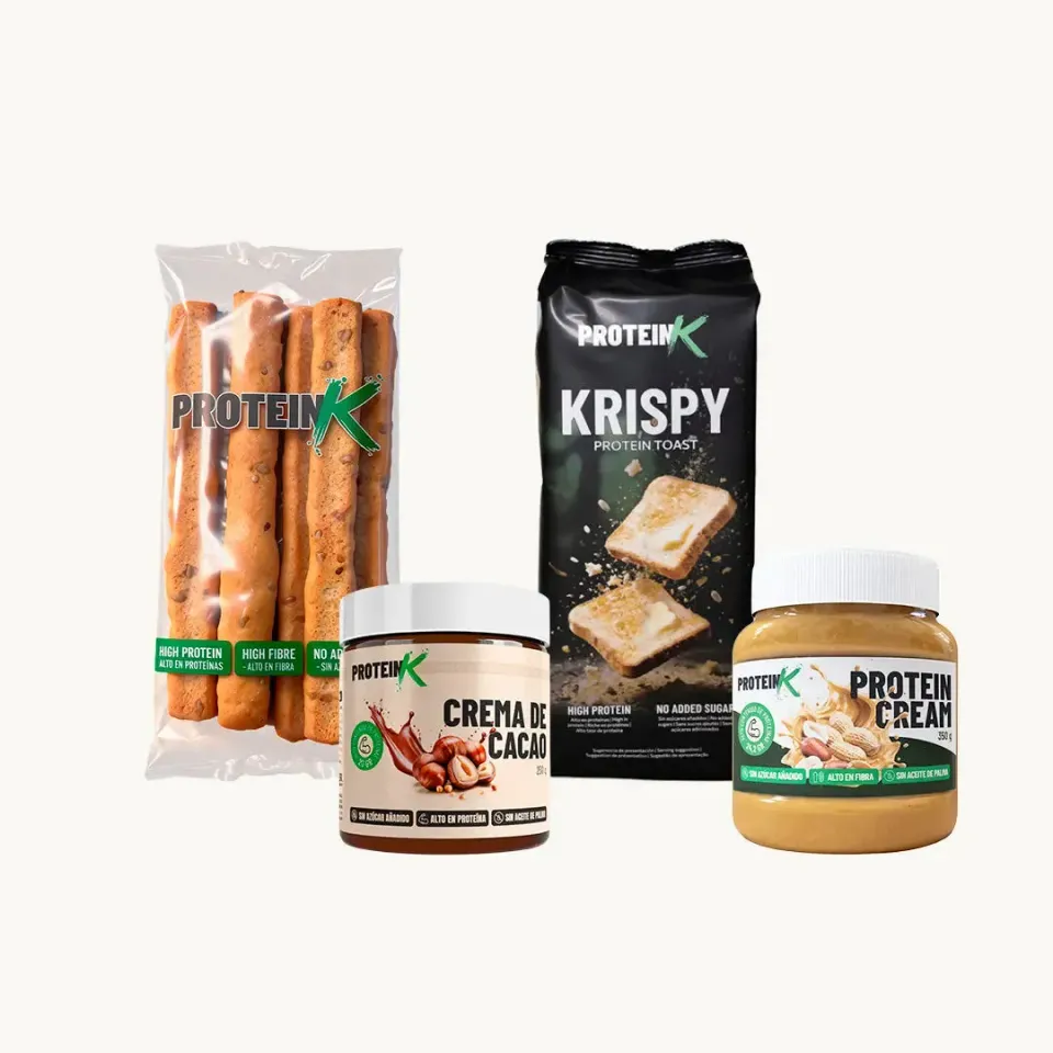 Protein K Pack Snack & Dip proteico creme e toast