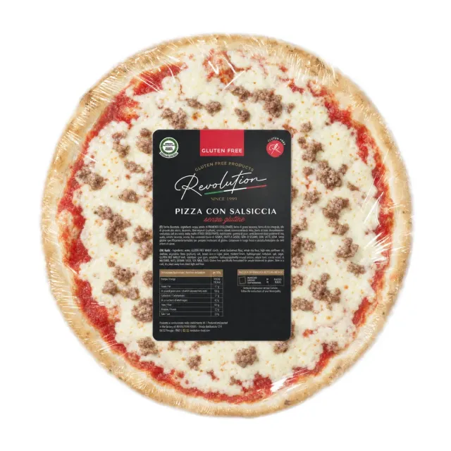 Revolution Food Salsiccia Pizza Senza Glutine 330g