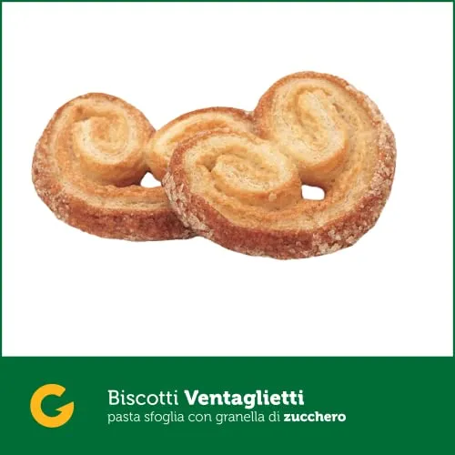 Giusto Senza Glutine ventaglietti sfoglia 6x25g friabili