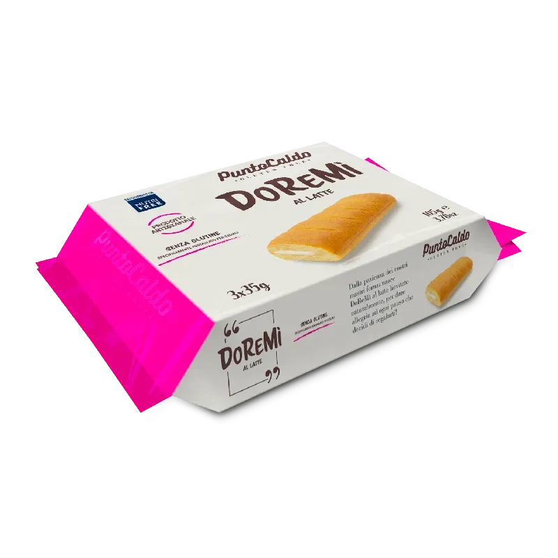 Nutrisi Doremì al Latte merendina senza glutine