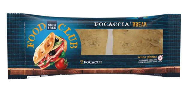 Nutrisi Focaccia Break focaccia senza glutine olio evo