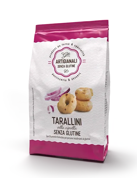 Nutrisi Artigianali Tarallini alla Cipolla tarallini senza glutine