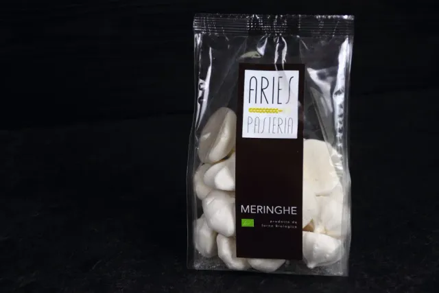 Aries pasteria Meringhe zucchero di canna bio 100g