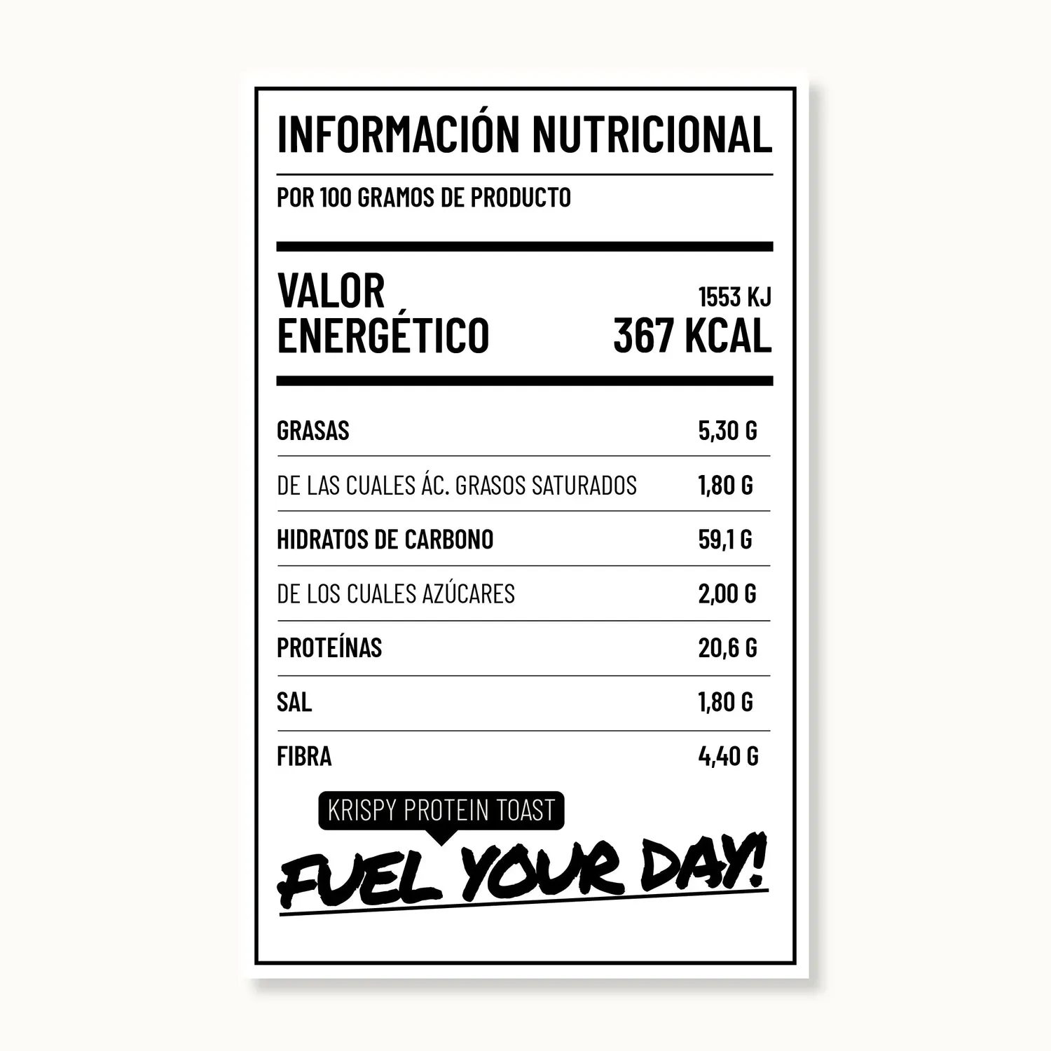 Protein K Protein Toast Tostato 130 g 20,6 g proteine