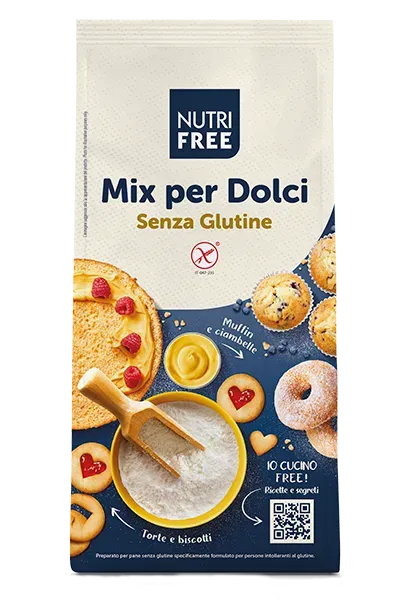 Nutrisi Mix per Dolci senza glutine per torte e biscotti