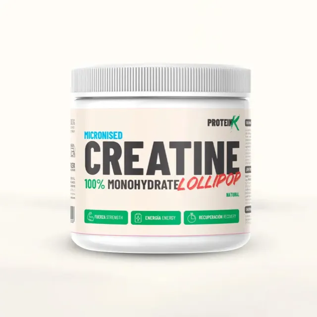 Protein K creatina monoidrato gusto lollipop forza