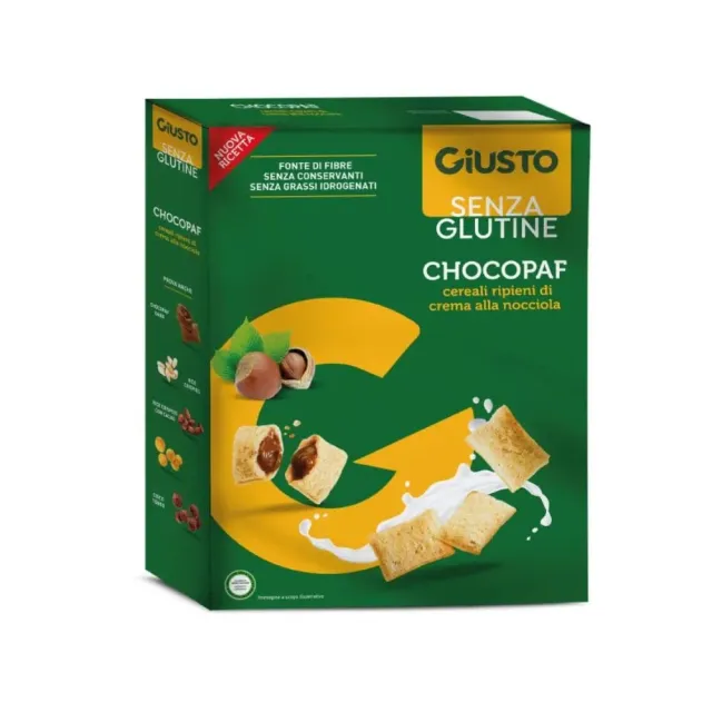 Giusto Chocopaf Cereali Nocciola 250g senza glutine