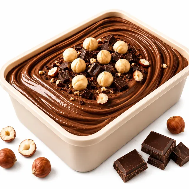 Keto 01 Carb Gelato al Bacio 400g senza zucchero vegan