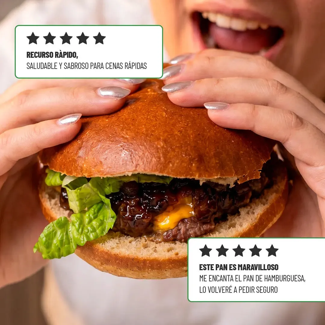 Protein K pane hamburger proteico 2 pezzi ricco fibre